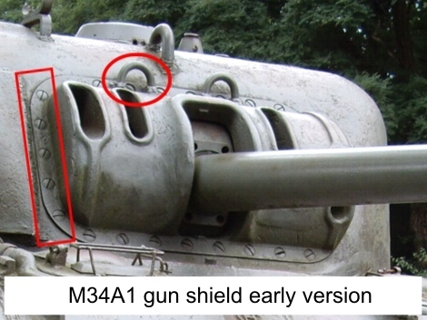 M34A1 gun mount