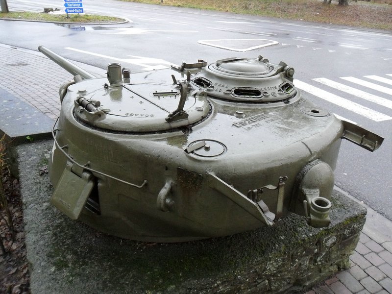 T23 turret Bastogne road to Arlon 3.JPG