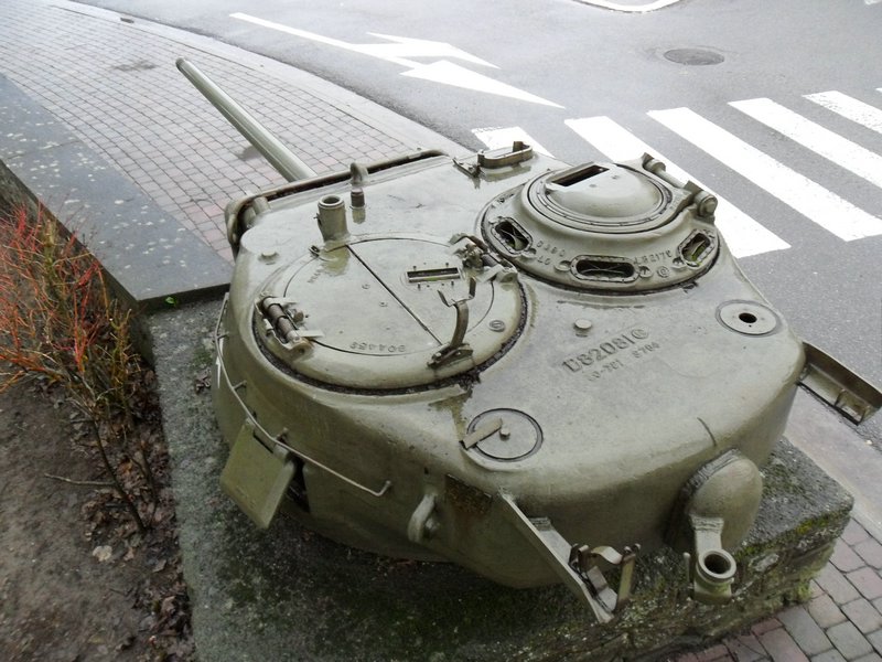 T23 turret Bastogne road to Arlon 6.JPG