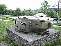 T23 turret Bastogne road to Clervaux 4.JPG