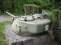 T23 turret Bastogne road to Neufchateau 4.JPG