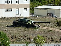 AMX-30B pas de tir Amandiers Canjuers.JPG