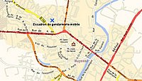 Escadon de gendarmerie mobile Mayenne map.jpg