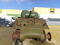 French M4A2 Sherman Normandy Tank Museum 2.JPG