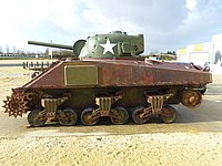 French M4A2 Sherman Normandy Tank Museum 4.JPG