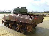 French M4A2 Sherman Normandy Tank Museum 5.JPG