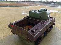 French M4A2 Sherman Normandy Tank Museum 6.JPG