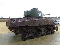 French M4A2 Sherman Normandy Tank Museum 7.JPG