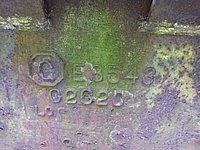 M32 TRV Overlord Museum Colleville differential casting marking.JPG