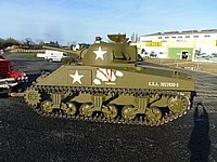 M4A2 Sherman Normandy Tank Museum 8.JPG