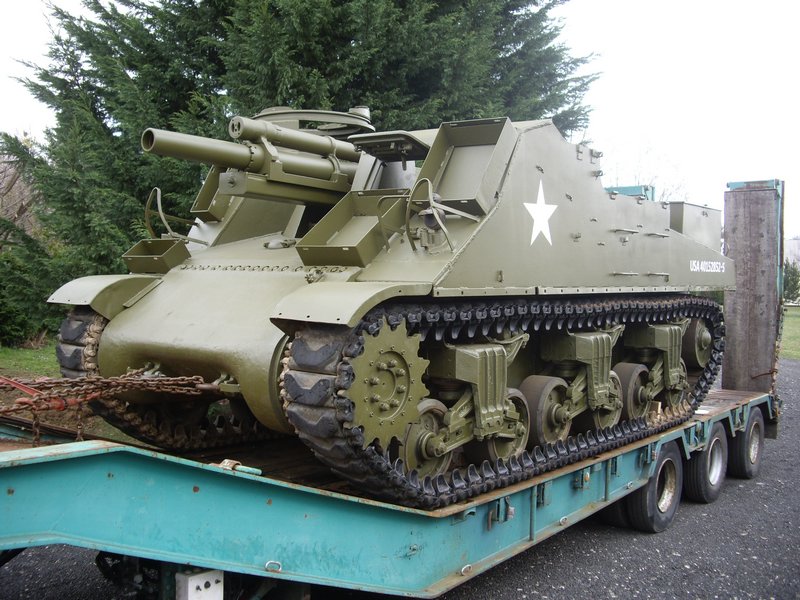 M7B1 Priest Normandy Tank Museum 4.JPG