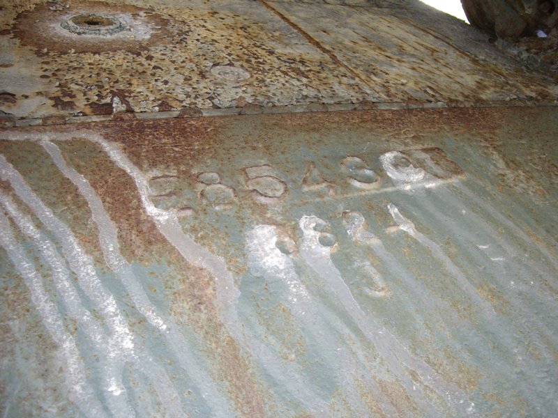 M7B2 Priest Draguignan differential casting mark.JPG