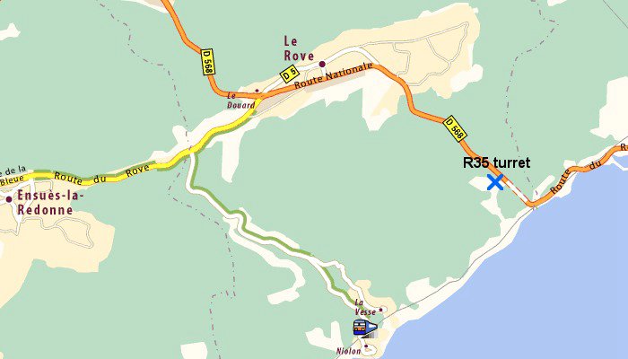 R35 turret Le Rove map.JPG