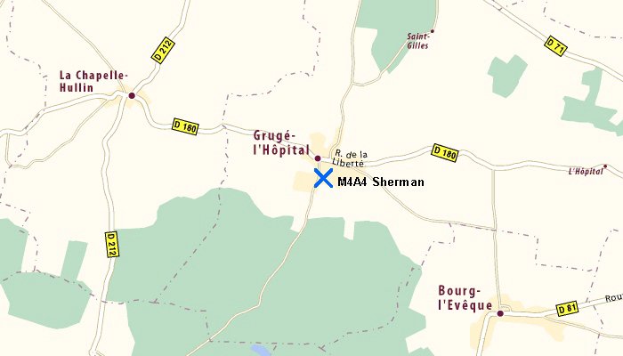 M4A4T Sherman Gruge l hopital map.JPG