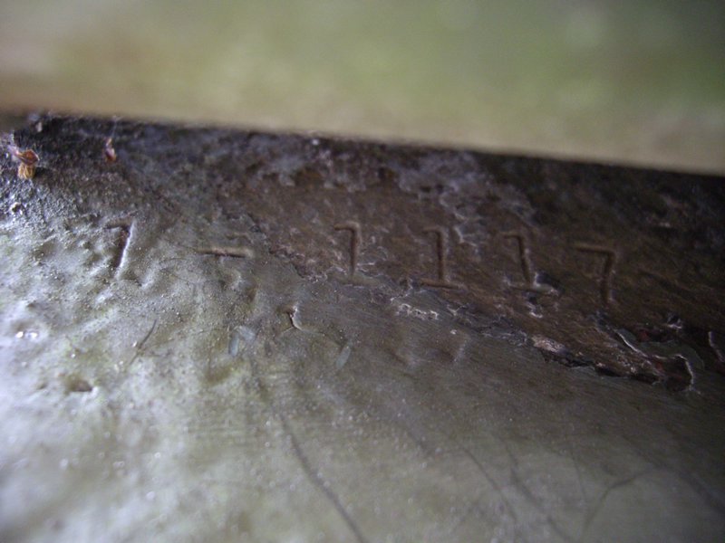 M4A1E8 Sherman Mezieres sequence number.JPG