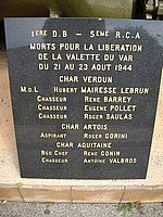 M4 Sherman La-Valette-du-Var plate.JPG