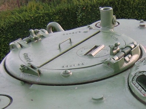 Split hatch cupola